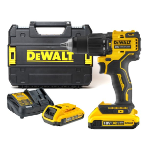 Máy khoan, vặn vít dùng pin Dewalt DCD709D (không chổi than)(kèm Pin 2.0Ah)