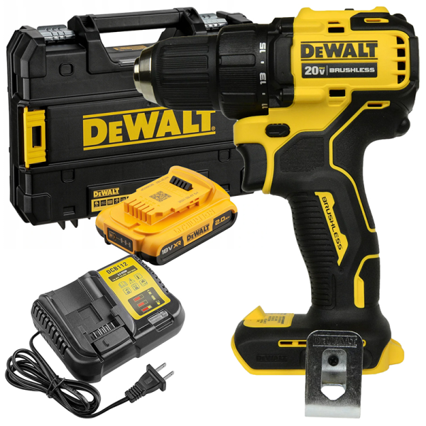 Máy khoan cầm tay Dewalt DCD708D1 20Vmax/BL( kèm 01 pin 2.0Ah + sạc)