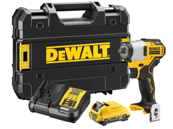 Máy siết bulon cầm tay Dewalt DCF902D1 12V/BL( kèm 1 pin 2.0Ah+sạc)