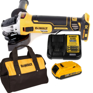 Máy mài cầm tay Dewalt DCG405D1 18V/BL( kèm 1 pin 2.0Ah+ sạc)