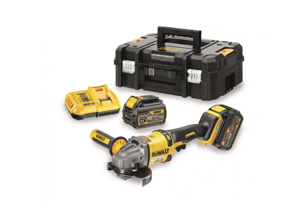 Máy mài cầm tay Dewalt DCG414T2 54V (kèm 2 pin 54V-6.0Ah+ sạc)