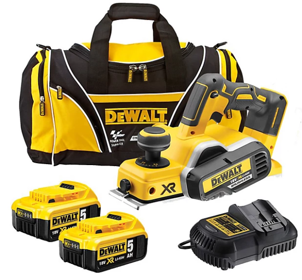 Máy bào cầm tay Dewalt DCP580P2(kèm 02 pin 5.0Ah+ sạc)