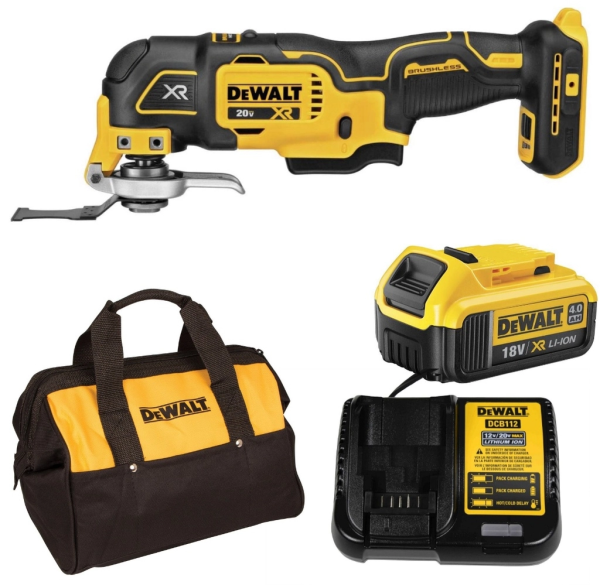 Máy cắt cầm tay Dewalt DCS356M1 20V( kèm 1pin 4.0Ah+ sạc)