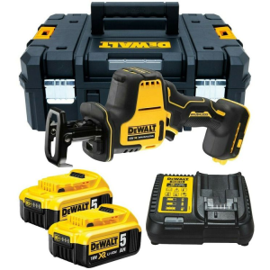 Máy cưa cầm tay Dewalt DCS369P2 20V max (kèm 02 pin 5.0Ah+ sạc)