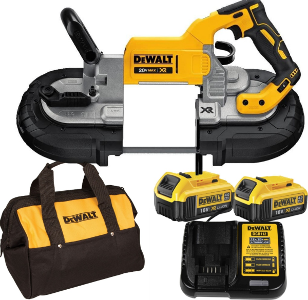 Máy cưa cầm tay Dewalt DCS374M2 18V( kèm 2 pin 4.0Ah+ sạc)