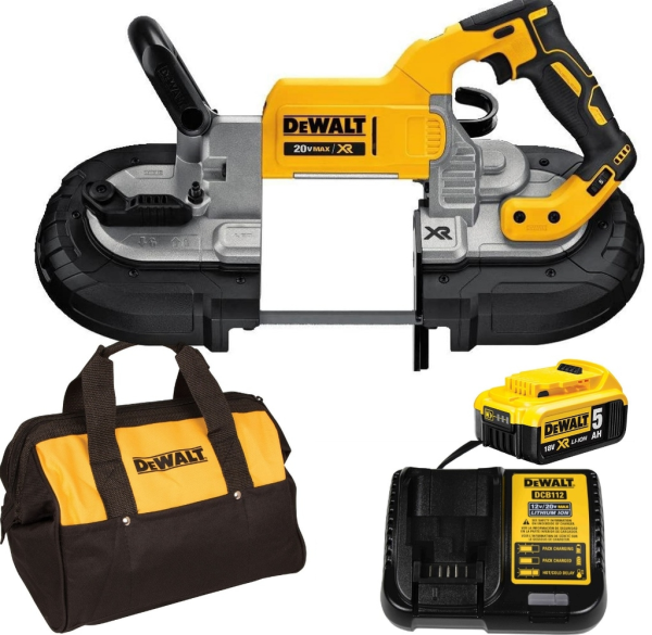 Máy cưa cầm tay Dewalt DCS374P1 18V( kèm 1 pin 5.0Ah+ sạc)