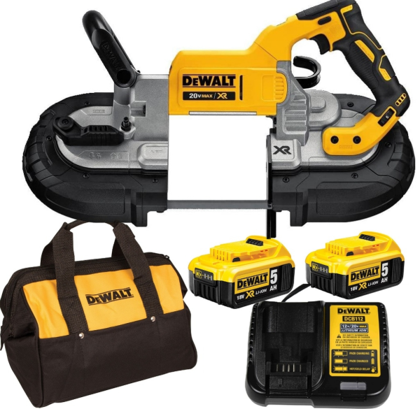 Máy cưa cầm tay Dewalt DCS374P2 18V( kèm 2 pin 5.0Ah+ sạc)