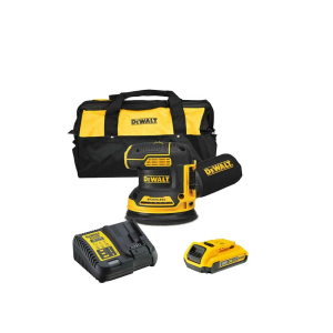 Máy chà nhám cầm tay Dewalt DCW210D1 20V-125mm( kèm 1 pin 2.0Ah+ sạc)