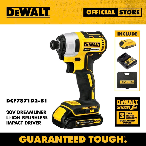 Máy Vặn Vít Động Lực Pin Dewalt DCF7871D2 (18V)