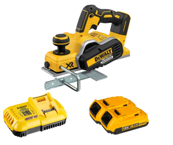 Máy bào cầm tay Dewalt DCP580D2(kèm 02 pin 2.0Ah + sạc)