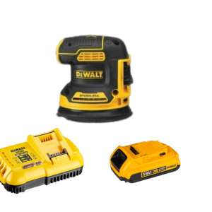 Máy chà nhám cầm tay Dewalt DCW210D1 20V-125mm( kèm 1 pin 2.0Ah+ sạc)
