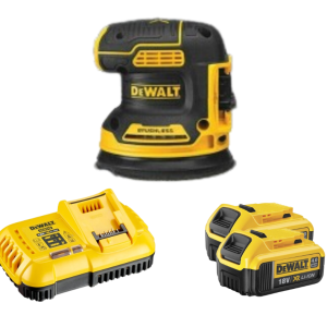 Máy chà nhám cầm tay Dewalt DCW210M2 20V-125mm( kèm 2 pin 4.0Ah+ sạc)