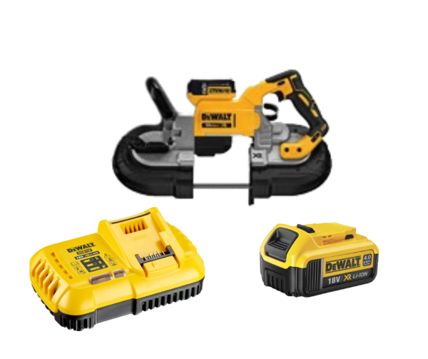 Máy cưa cầm tay Dewalt DCS374M1 18V( kèm 1 pin 4.0Ah+ sạc)