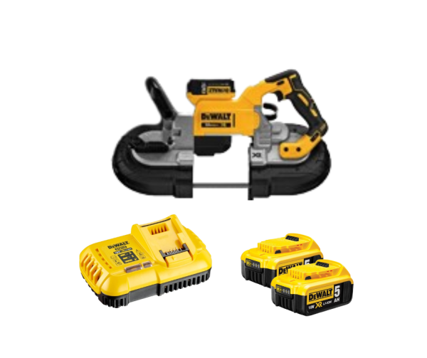 Máy cưa cầm tay Dewalt DCS374P2 18V( kèm 2 pin 5.0Ah+ sạc)