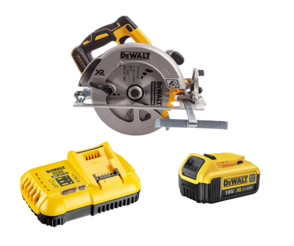 Máy cưa cầm tay Dewalt DCS570M1 V18( kèm 1 pin 4.0Ah+ sạc)