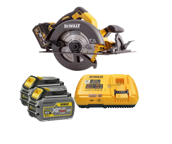 Máy cưa cầm tay Dewalt DCS575T2-KR 54V(kèm 2 pin 54V-6.0Ah+ sạc)