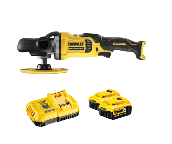 Máy đánh bóng cầm tay Dewalt DCM849P2(kèm 02 pin 5.0Ah+ sạc)