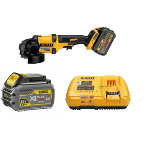 Máy mài cầm tay Dewalt DCG414T2 54V (kèm 2 pin 54V-6.0Ah+ sạc)