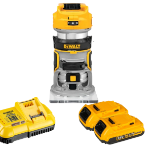 Máy phay cầm tay Dewalt DCW600M29( kèm 2 pin 4.0Ah+ sạc)