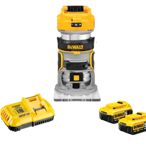 Máy phay cầm tay Dewalt DCW600P2( kèm 2 pin 5.0Ah+ sạc)
