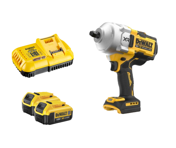 Máy siết bu lông pin 1/2 inch không chổi than DCF961M2 XR 18VM2 (kèm 02 pin 4.0Ah + sạc)