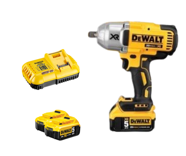 MÁY VẶN BU LÔNG DÙNG PIN DCF899HP2 (KÈM 02 PIN 5.0 + SẠC)