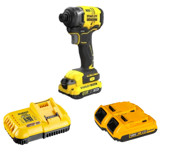 Máy vặn vít cầm tay Stanley SBI810D2K-B1(kèm 02 pin 2.0Ah + sạc)